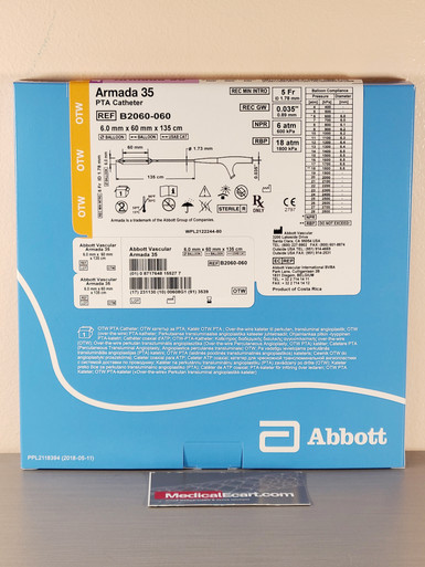 Abbott B2060-060 Armada 35 PTA Catheter