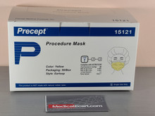 Precept 15121 Procedure Mask Pleated Earloops