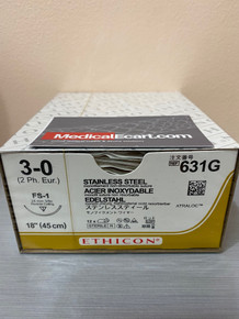 Ethicon 631G Surgical Stainless Steel Suture