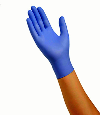 Cardinal Health™88RT100L, Flexal Feel Nitrile Exam Gloves Blue, Large, Box of 100