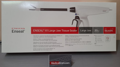 ETHICON NSLX120L ENSEAL® X1 Large Jaw Tissue Sealer, Curved Tip, 13MM Diameter, 20CM Length, Box of 01