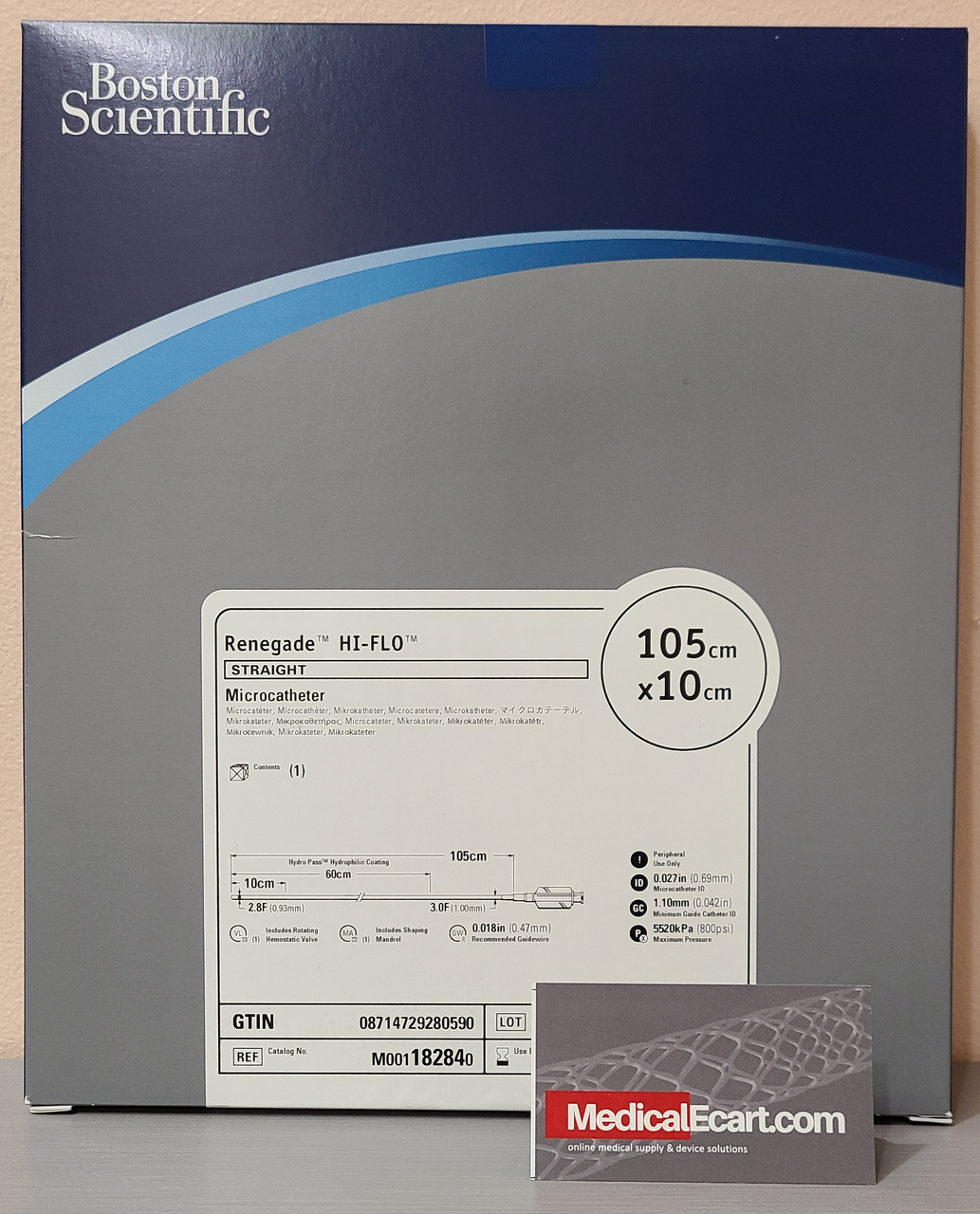 Boston Scientific M001182840 Renegade™ HI-FLO™ 18-284 Microcatheter