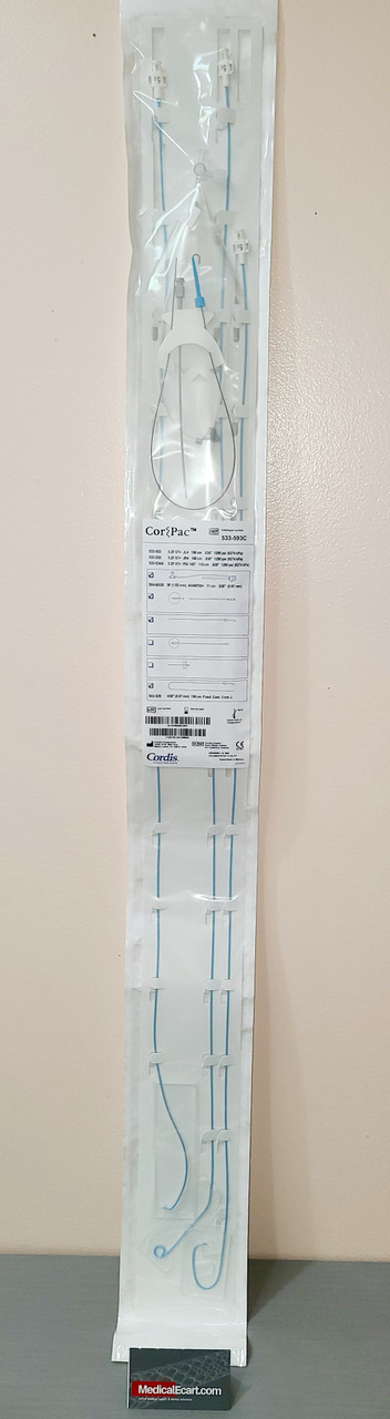 Cordis 533-593C SUPER TORQUE® 533593C Plus CorPac Polyurethane