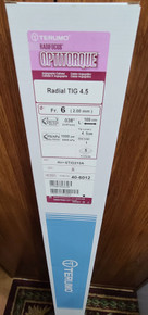 Terumo 40-6012, RH* 6TIG210A Radifocus ® Optitorque ® - Angiographic Catheter Radial TIG 4.5, 6Fr. Box of 5