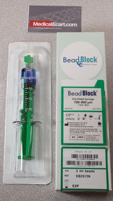 Bead Block® EB2S709 Pre-Filled Syringe 2ml, Size Range 700-900 μm, Box of 01