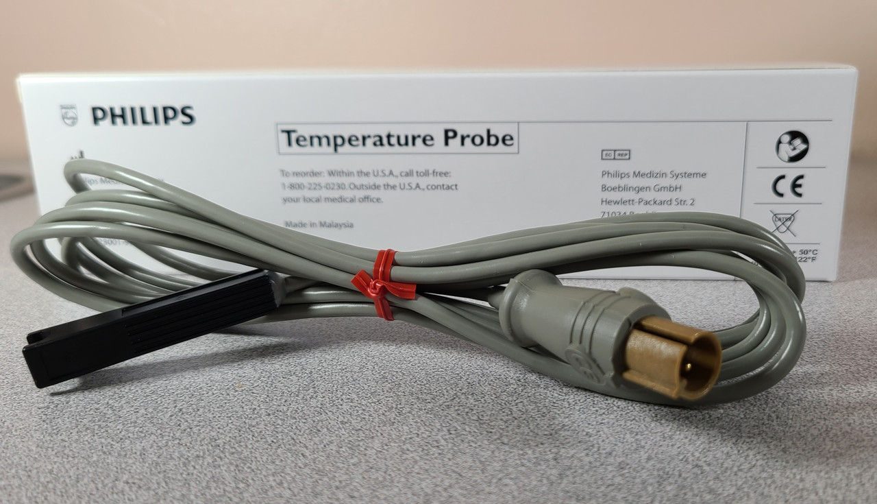 Philips 23001A Cable CO-Set Injectate Temperature Probe