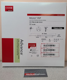 Cook G52380 Advance® 35LP PTA5-35-80-12-8.0 Low-Profile PTA Balloon Dilatation Catheter, 12mm x 8cm, Box of 01 