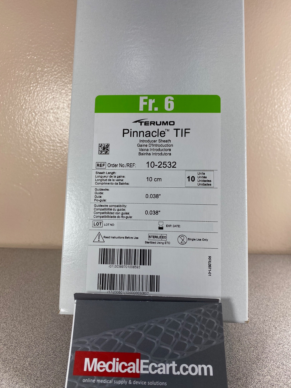 Terumo 10-2532 PINNACLE® TIF TIP™ Introducer Sheath