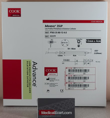 Cook G52379 Advance® 35LP PTA5-35-80-12-4.0 Low-Profile PTA Balloon Dilatation Catheter, 12mm x 4cm, Box of 01