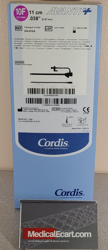 Cordis 504-610A, 10Fr. x 11cm AVANTI®, 504610A, + Standard Sheath Introducer without Mini-Guidewire