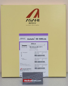ASAHI PAGH18M371 Astato® 30 0.018 inch, Peripheral Guide Wire 300cm x 0.045mm, Straight. Box of 05