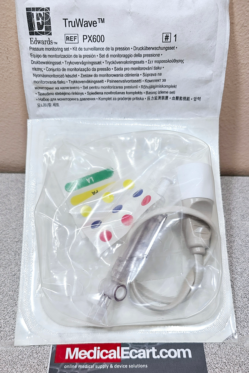 Edwards Lifesciences PX600 TruWave Disposable Pressure Transducers