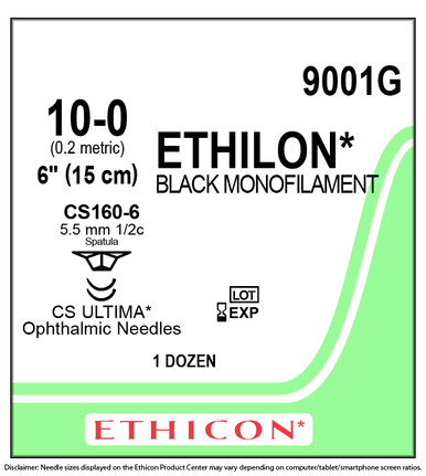 Ethicon 9001G ETHILON® Nylon Suture
