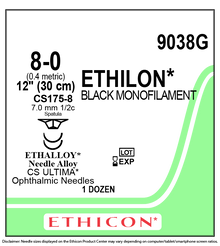 Ethicon 9038G ETHILON® Nylon Suture