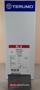 Terumo RSS401 Pinnacle Introducer Sheath 4Fr x 10cm, Box of 10