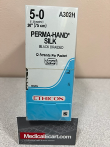 Ethicon A302H PERMA-HAND Silk Suture