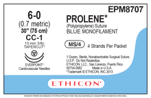 Ethicon EPM8707 PROLENE® Polypropylene Suture