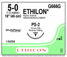 Ethicon G666G ETHILON® Nylon Suture