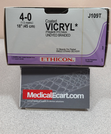 Ethicon J109T COATED VICRYL® (polyglactin 910) Suture