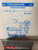Medtronic 1883480HRE Quadcut blade 3.4 mm diameter x 13.0 cm long, straight, rotatable, 1 each with irrigation tubing