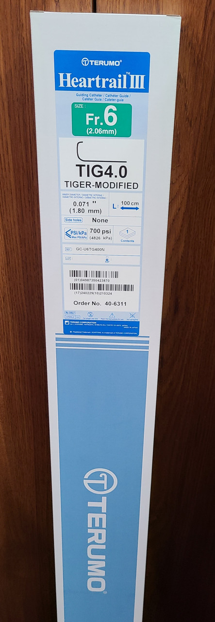 Terumo 40-6311, GC-U6TG400N HEARTRAIL® III Guiding Catheter