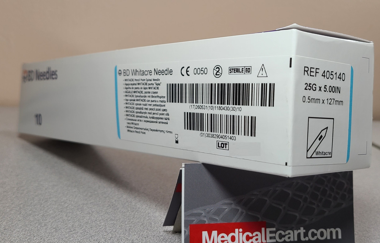 BD 405140 Whitacre Style Spinal Needle, 25 Gauge