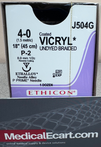 Ethicon J504G COATED VICRYL® (polyglactin 910) Suture