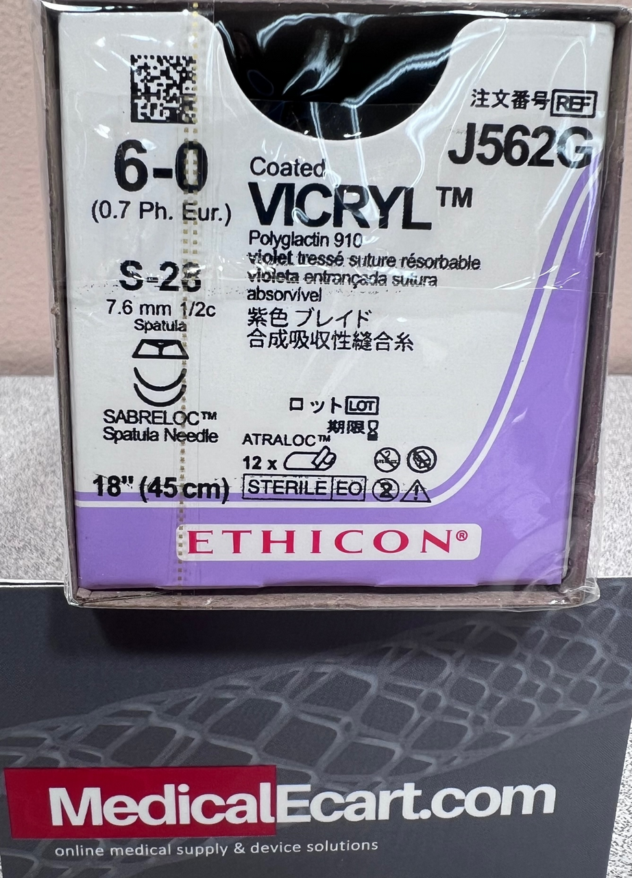 Ethicon J562G COATED VICRYL® (polyglactin 910) Suture