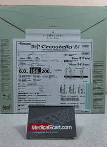 Terumo BD-Q60150ER R2P™ CROSSTELLA® RX PTA Balloon Dilatation Catheter, 200 cm, 5 Fr, 6 mm x 150 mm, Box of 01