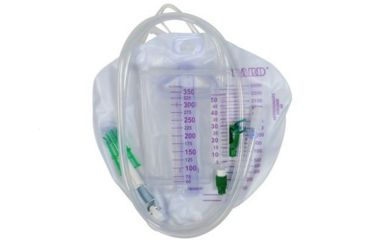 Drainage Depot w/Clear 750ml Bag,Urine Drainage Bag, Nephrostomy Bag with  Twist Drain Valve, 24 inch Tubing (1 Pack) : Amazon.in: Health & Personal  Care