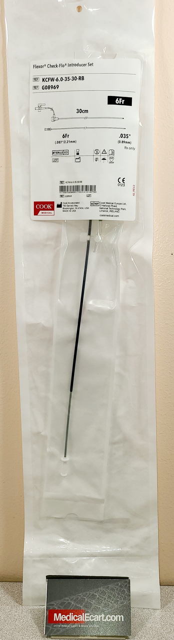 COOK G08969 Flexor ®Check-Flo® KCFW-6.0-35-30-RB, Introducer