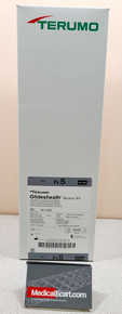 Terumo 30-1055 GLIDESHEATH™ Access Kit, 5F, ID 0.074", Tip ID 0.068", 10cm, GW 0.025"x45cm , 20Ga Needle. Includes GlideSheath, IV Cath, Dilator, 2.5mL Syringe, Box of 5