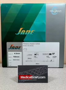 Jade 594010032 OTW .018" 200cm, PTA Balloon Dilatation Catheter, Diameter 4.0mm, Length 100mm, Box of 01
