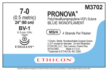 Ethicon M3702 PRONOVA® Poly (Hexafluoropropylene – VDF) Suture