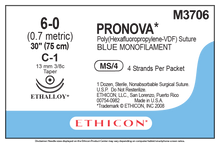 Ethicon M3706 PRONOVA® Poly (Hexafluoropropylene – VDF) Suture