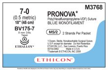 Ethicon M3768 PRONOVA® Poly (Hexafluoropropylene – VDF) Suture