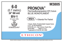Ethicon M3805 PRONOVA® Poly (Hexafluoropropylene – VDF) Suture