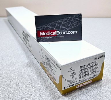 Ethicon M649G Surgical Stainless Steel Suture
