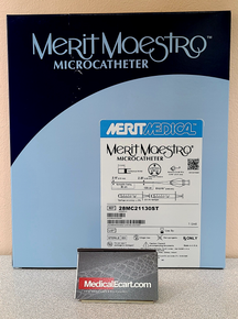 Merit 28MC21130ST Merit Maestro® Microcatheter 2.8F Tapered to 2.1F, Straight 130cm, Box of 01