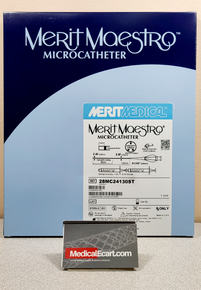 Merit 28MC24130ST Merit Maestro® Microcatheter 2.8F Tapered to 2.4F, Straight 130cm, Box of 01