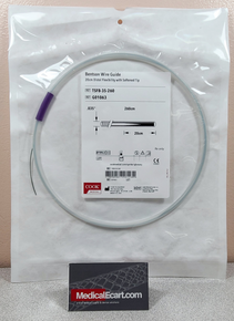 Cook Medical G01063 Bentson TSFB-35-260 Guidewire .035 Inch Diameter 260 cm Length 6 cm Extra-flexible Tip. Pack of 01 