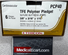 Ethicon PCP40 TFE Polymer Pledgets (Soft), 9.5mm x 4.8mm x 1.5mm, Box of 36 