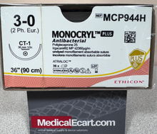 Ethicon MCP944H MONOCRYL® Plus Antibacterial (poliglecaprone 25) Suture