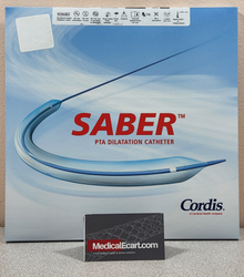 Cordis 48003002X SABER® PTA Dilatation Catheter, 3.0mm X 20mm, Length 150mm, Box of 01