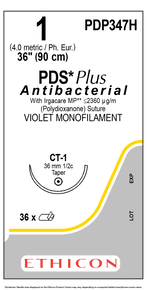 Ethicon PDP347H PDS Plus Antibacterial (polydioxanone) Suture