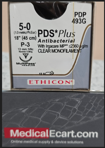 Ethicon PDP493G PDS® Plus Antibacterial (polydioxanone) Suture
