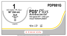 Ethicon PDP881G PDS® Plus Antibacterial (polydioxanone) Suture