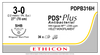 Ethicon PDPB316H PDS Plus Antibacterial (polydioxanone) Suture