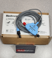 Medtronic 5492AL Patient Cable, Reusable, Long, Length 12 ft (366 cm), Channel A, Box of 01
