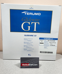 Terumo RG*ES1618SP GLIDEWIRE® GT Guidewire 0.016" x 180 cm, Standard, Straight / Shapeable, Box of 01 